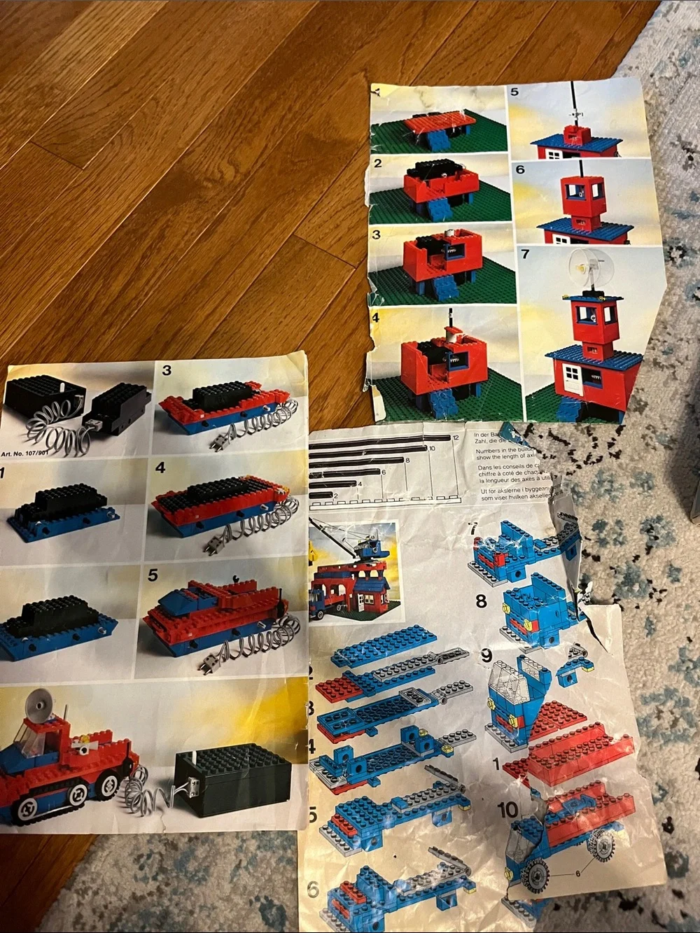 Vintage Lego Universal Building Set 733 in Box
